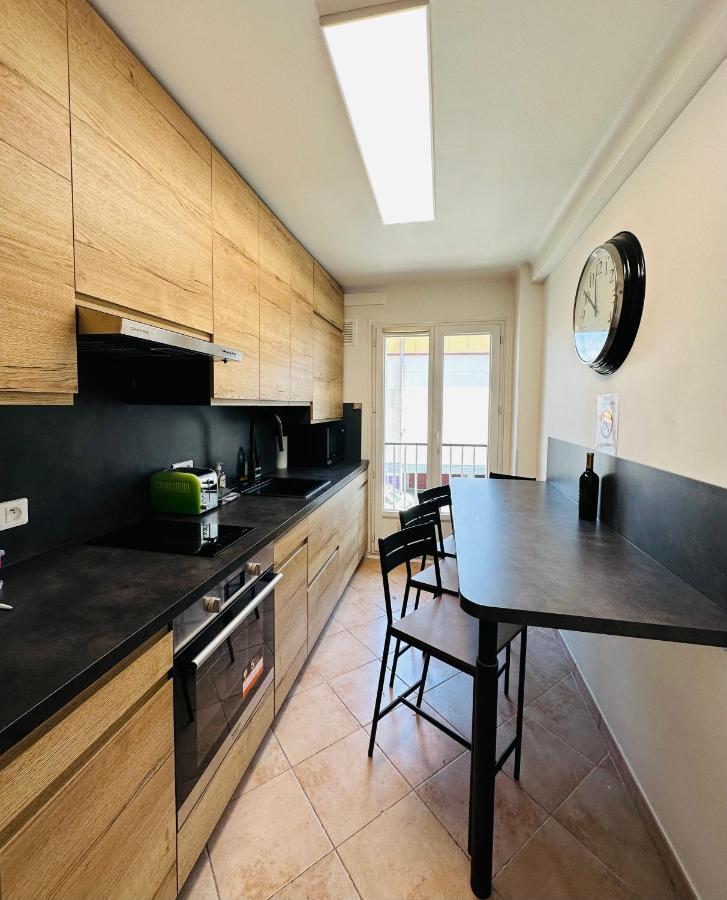 The Nice - 3 Rooms, 3Air Cond, 3Tv, 3Fans, 2 Wc, Wifi Everywhere 5Min Aeroport, Train, Beach, 1Min Tram, 15 Min Centre, Port, Parking Possible Extérieur photo
