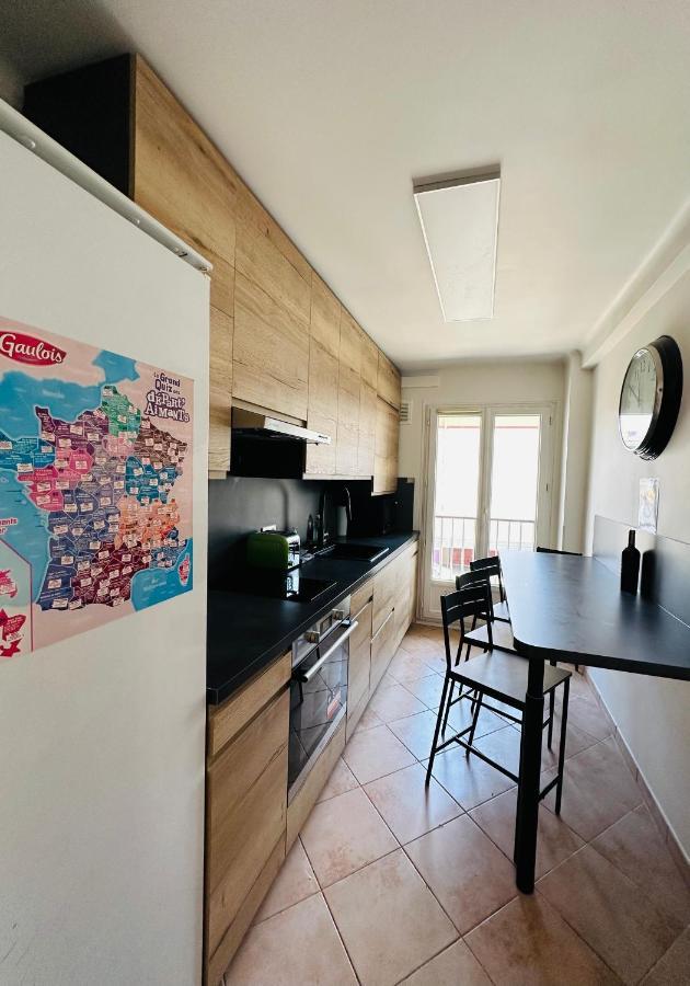The Nice - 3 Rooms, 3Air Cond, 3Tv, 3Fans, 2 Wc, Wifi Everywhere 5Min Aeroport, Train, Beach, 1Min Tram, 15 Min Centre, Port, Parking Possible Extérieur photo